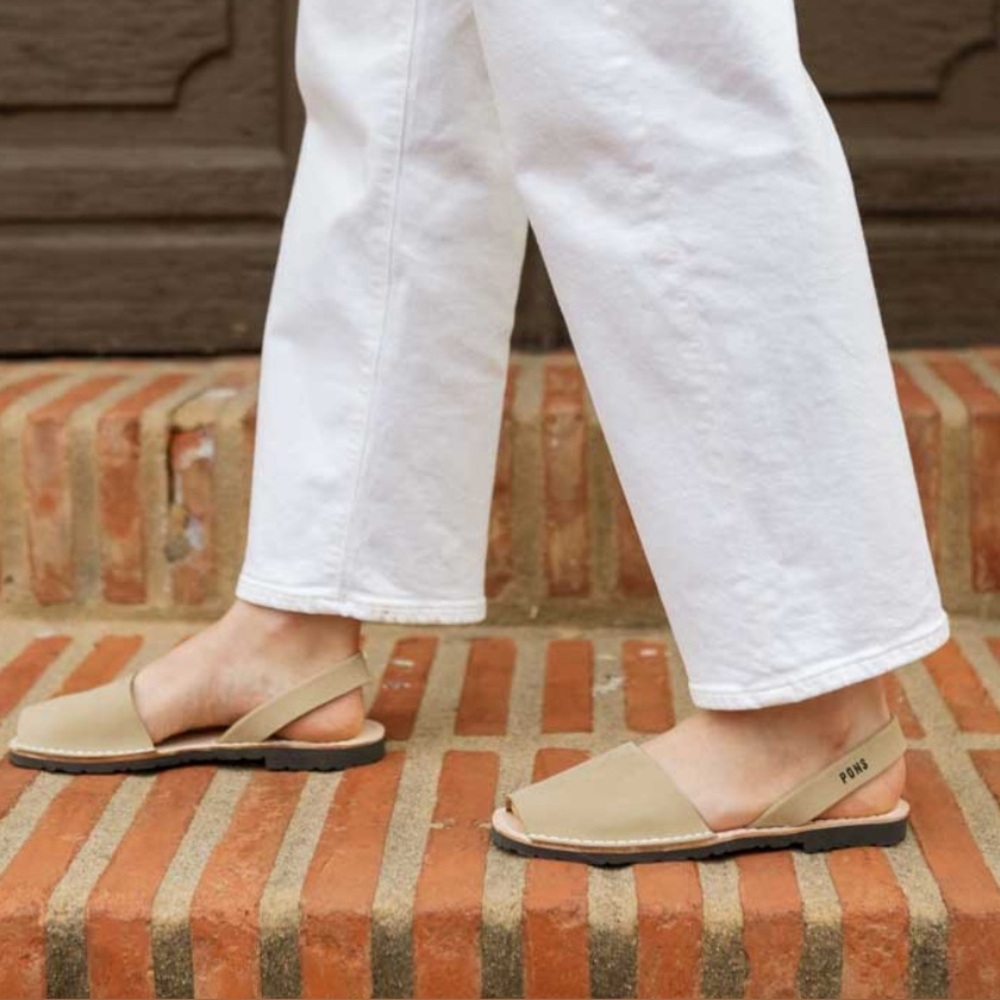 Light green Slingback Sandals for Women